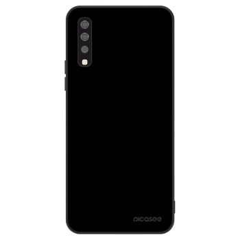 Szilikon tok erre a típusra Samsung Galaxy A70 A705F - Black Bliss