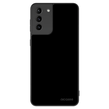 Szilikon tok erre a típusra Samsung Galaxy S21+ 5G G996F - Black Bliss