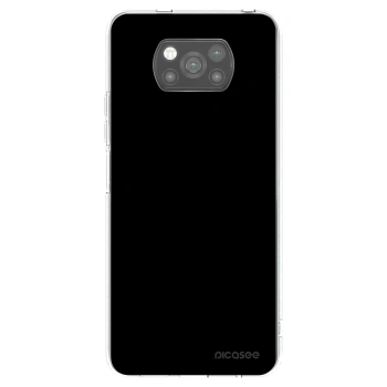 Picasee fekete szilikon tok az alábbi mobiltelefonokra Xiaomi Poco X3 Pro - Black Bliss