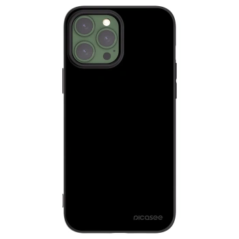 Picasee fekete szilikon tok az alábbi mobiltelefonokra Apple iPhone 13 Pro Max - Black Bliss