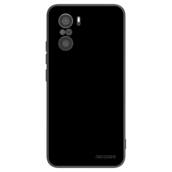 Picasee fekete szilikon tok az alábbi mobiltelefonokra Xiaomi Poco F3 - Black Bliss
