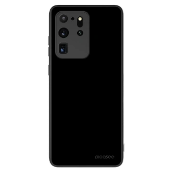 Szilikon tok erre a típusra Samsung Galaxy S20 Ultra 5G G988F - Black Bliss