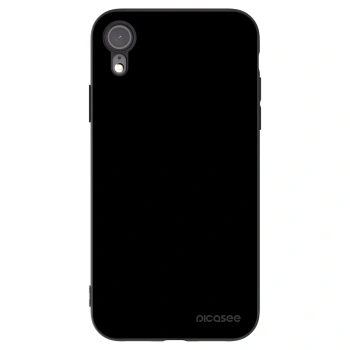 Picasee fekete szilikon tok az alábbi mobiltelefonokra Apple iPhone XR - Black Bliss