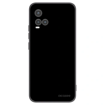 Picasee fekete szilikon tok az alábbi mobiltelefonokra Vivo Y33s - Black Bliss