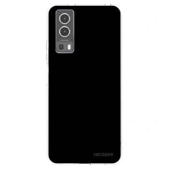 Picasee átlátszó szilikon tok az alábbi mobiltelefonokra Vivo Y72 5G - Black Bliss