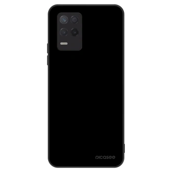 Szilikon tok erre a típusra Realme 8 5G - Black Bliss