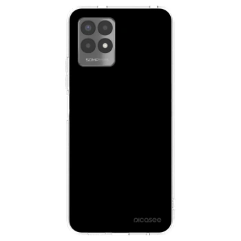 Picasee átlátszó szilikon tok az alábbi mobiltelefonokra Realme 8i - Black Bliss