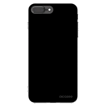 Picasee átlátszó szilikon tok az alábbi mobiltelefonokra Apple iPhone 7 Plus - Black Bliss