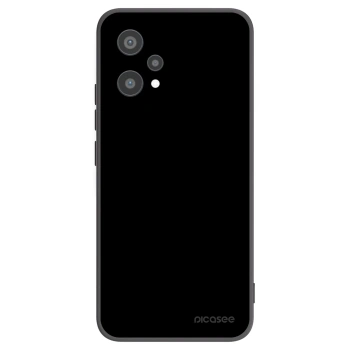 Picasee fekete szilikon tok az alábbi mobiltelefonokra Realme 9 Pro 5G - Black Bliss