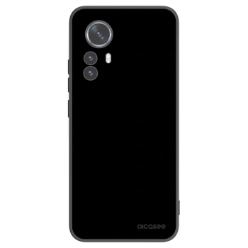 Picasee fekete szilikon tok az alábbi mobiltelefonokra Xiaomi 12 Pro - Black Bliss