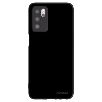 Picasee fekete szilikon tok az alábbi mobiltelefonokra OPPO A16 - Black Bliss