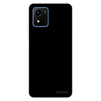 Picasee átlátszó szilikon tok az alábbi mobiltelefonokra Vivo Y01 - Black Bliss
