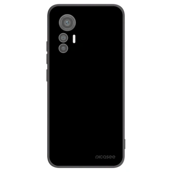 Picasee fekete szilikon tok az alábbi mobiltelefonokra Xiaomi 12 Lite - Black Bliss