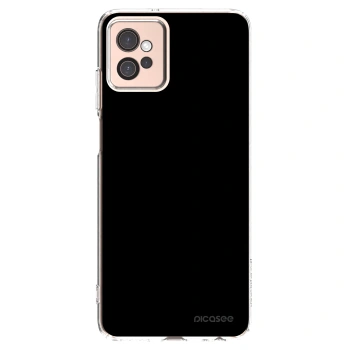 Picasee átlátszó szilikon tok az alábbi mobiltelefonokra Motorola Moto G32 - Black Bliss