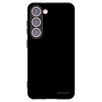 Picasee fekete szilikon tok az alábbi mobiltelefonokra Samsung Galaxy S23 5G - Black Bliss