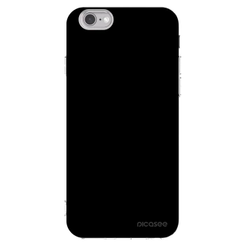 Picasee átlátszó szilikon tok az alábbi mobiltelefonokra Apple iPhone 6/6S - Black Bliss