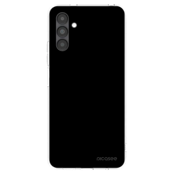 Picasee átlátszó szilikon tok az alábbi mobiltelefonokra Samsung Galaxy A04s A047F - Black Bliss