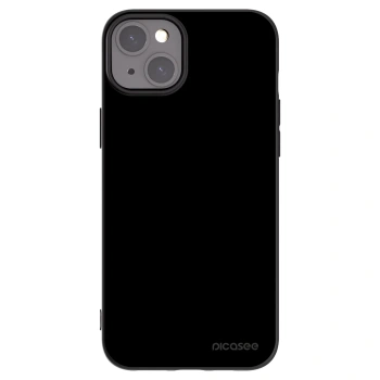 Picasee fekete szilikon tok az alábbi mobiltelefonokra Apple iPhone 15 Plus - Black Bliss