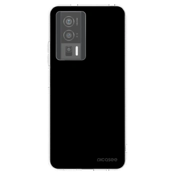 Picasee átlátszó szilikon tok az alábbi mobiltelefonokra Xiaomi Poco F5 Pro 5G - Black Bliss