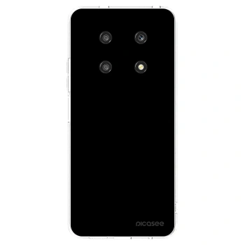 Picasee átlátszó szilikon tok az alábbi mobiltelefonokra Honor Magic4 Lite 5G - Black Bliss