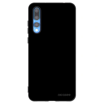 Picasee fekete szilikon tok az alábbi mobiltelefonokra Huawei P20 Pro - Black Bliss