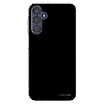 Picasee átlátszó szilikon tok az alábbi mobiltelefonokra Samsung Galaxy A15 A155F 4G - Black Bliss