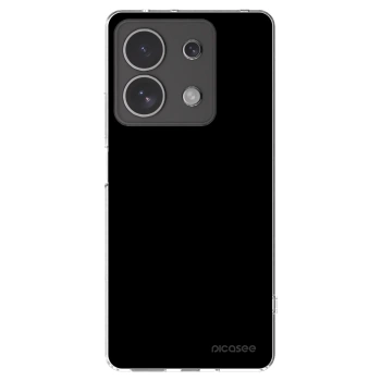 Picasee átlátszó szilikon tok az alábbi mobiltelefonokra Xiaomi Redmi Note 13 4G - Black Bliss