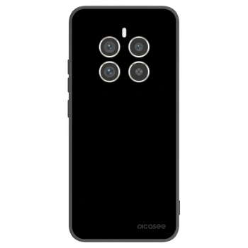 Picasee fekete szilikon tok az alábbi mobiltelefonokra Realme 12 Pro 5G - Black Bliss