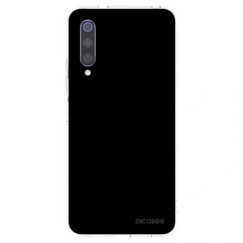 Picasee átlátszó szilikon tok az alábbi mobiltelefonokra Xiaomi Mi 9 - Black Bliss
