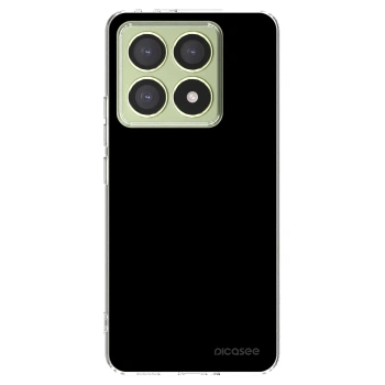 Picasee átlátszó szilikon tok az alábbi mobiltelefonokra Xiaomi 14T - Black Bliss