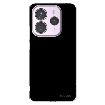Picasee átlátszó szilikon tok az alábbi mobiltelefonokra Xiaomi Redmi Note 14 5G - Black Bliss