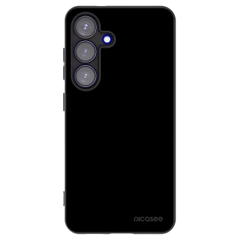 Picasee fekete szilikon tok az alábbi mobiltelefonokra Samsung Galaxy S25 5G - Black Bliss