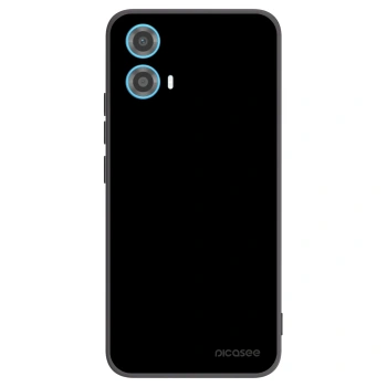 Picasee fekete szilikon tok az alábbi mobiltelefonokra Motorola Moto G34 5G - Black Bliss