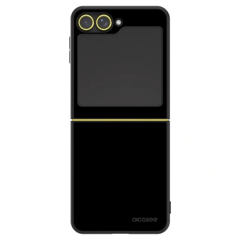 Szilikon tok erre a típusra Samsung Galaxy Z Flip6 5G - Black Bliss