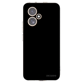 Picasee átlátszó szilikon tok az alábbi mobiltelefonokra Honor 400 5G - Black Bliss