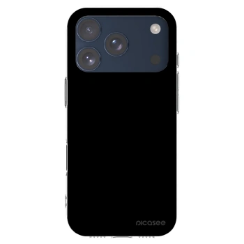 Picasee átlátszó szilikon tok az alábbi mobiltelefonokra Apple iPhone 17 Pro - Black Bliss