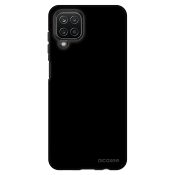 Szilikon tok erre a típusra Samsung Galaxy A12 A125F - Black Bliss