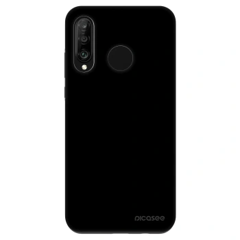 Szilikon tok erre a típusra Huawei P30 Lite - Black Bliss