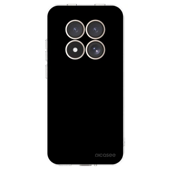 Picasee átlátszó szilikon tok az alábbi mobiltelefonokra Xiaomi Redmi Note 15 Pro 4G - Black Bliss