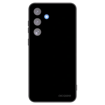 Picasee fekete szilikon tok az alábbi mobiltelefonokra Samsung Galaxy S25 FE 5G - Black Bliss