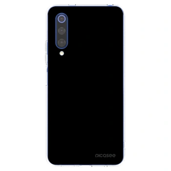 Picasee átlátszó szilikon tok az alábbi mobiltelefonokra Xiaomi Mi 9 SE - Black Bliss
