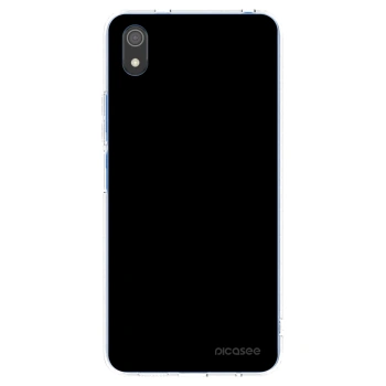 Picasee átlátszó szilikon tok az alábbi mobiltelefonokra Xiaomi Redmi 7A - Black Bliss