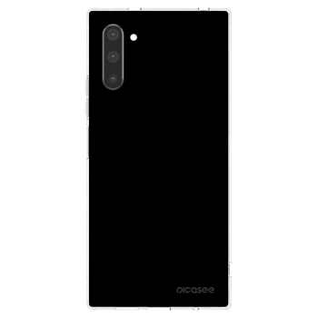 Picasee átlátszó szilikon tok az alábbi mobiltelefonokra Samsung Galaxy Note 10 N970F - Black Bliss