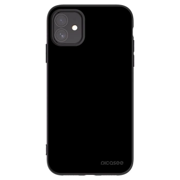 Picasee fekete szilikon tok az alábbi mobiltelefonokra Apple iPhone 11 - Black Bliss