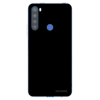 Picasee átlátszó szilikon tok az alábbi mobiltelefonokra Xiaomi Redmi Note 8T - Black Bliss