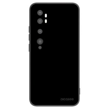 Picasee fekete szilikon tok az alábbi mobiltelefonokra Xiaomi Mi Note 10 (Pro) - Black Bliss