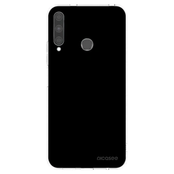 Picasee átlátszó szilikon tok az alábbi mobiltelefonokra Huawei P40 Lite E - Black Bliss
