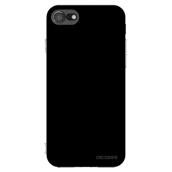 Picasee átlátszó szilikon tok az alábbi mobiltelefonokra Apple iPhone SE 2020 - Black Bliss