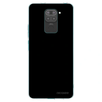 Picasee fekete szilikon tok az alábbi mobiltelefonokra Xiaomi Redmi Note 9 - Black Bliss