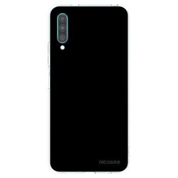 Picasee átlátszó szilikon tok az alábbi mobiltelefonokra Samsung Galaxy A30s A307F - Black Bliss